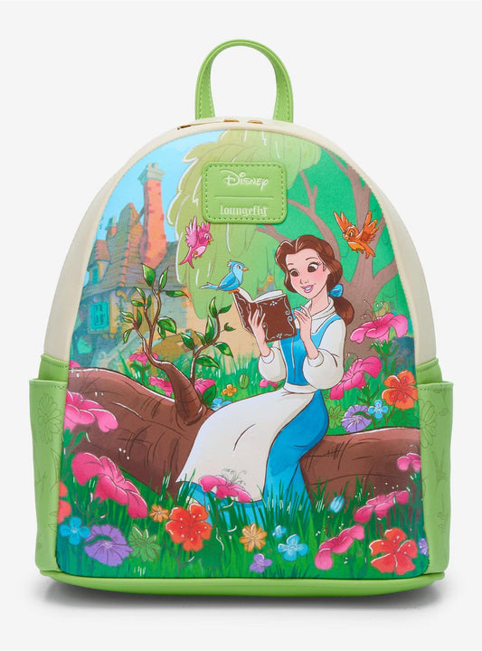 Loungefly Disney Beauty And The Beast Belle Reading Mini Backpack