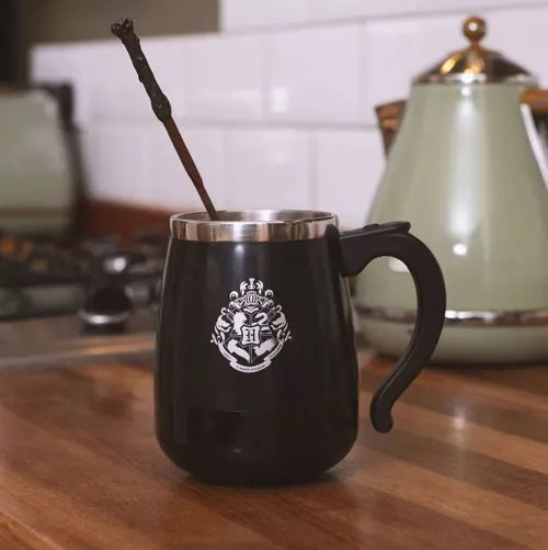 Harry Potter - selbstrührende Tasse mit Zauberstab (350 ml)