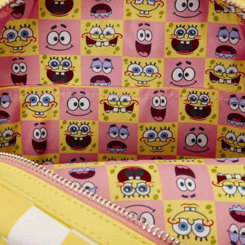 Loungefly SpongeBob Schwammkopf & Patrick Star karierter Rucksack 26 cm