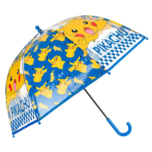 Pokémon Electric Kinder transparenter Regenschirm Ø72 cm