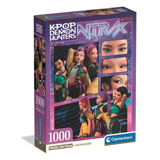 K-pop Cosmic 1000-teiliges Compact-Puzzle Clementoni