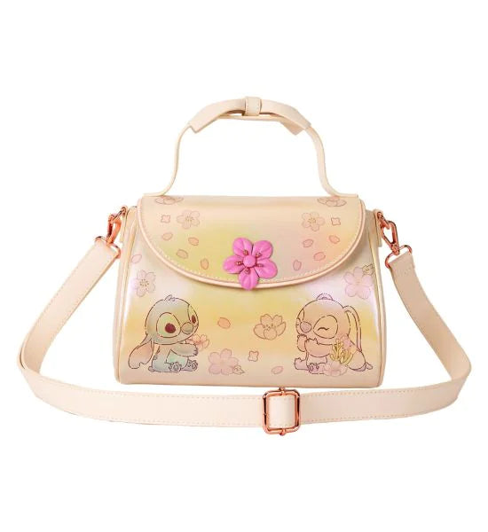 Loungefly Xbody Cute Bow - Angel & Stitch