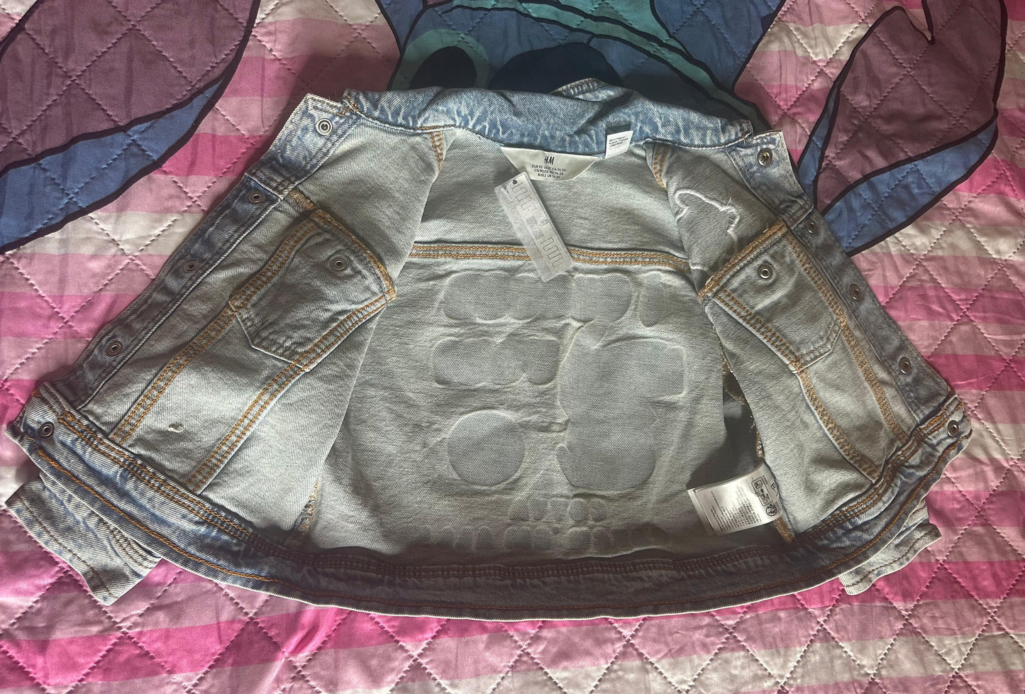 Pokémon Pikachu Jeansjacke Gr.92 Neu mit Ettikett
