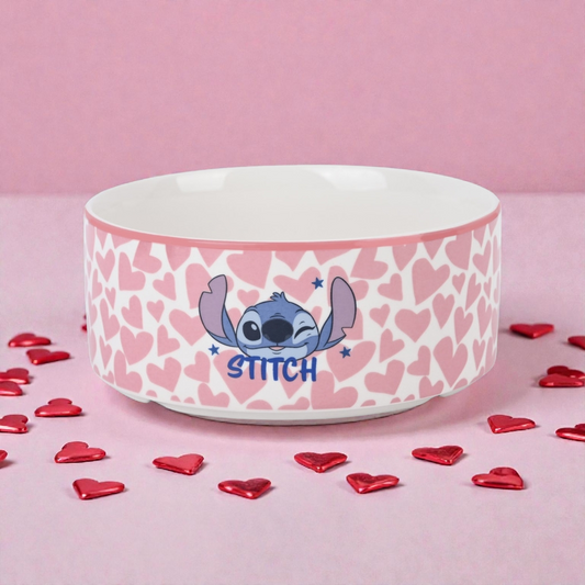 Stitch Herz Schale  10 cm
