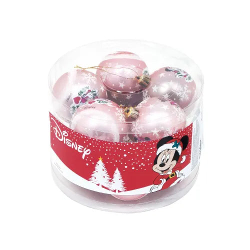 Minnie Maus 10er-Pack Glücks-Weihnachtskugeln 6 cm