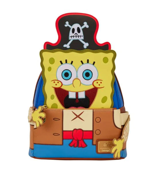Loungefly - Pirate" Mini-Rucksack multicolor von SpongeBob Schwammkopf