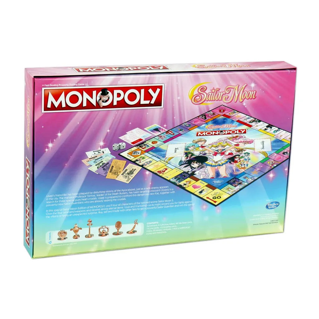 Winning Moves 44789 - Monopoly: Sailor Moon - Brettspiel