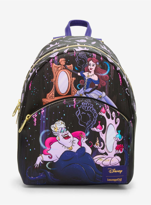 Loungefly Disney The Little Mermaid Ursula & Vanessa Mini Backpack [Pre-Order]