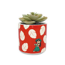 Aloha Hawaii Stitch  Mini Flower Pot ca. 7cm