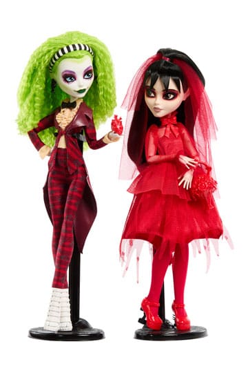 Beetlejuice Monster High Skullector Puppen 2er-Pack Betelgeuse & Lydia 25 cm