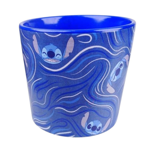 Stitch Blumentopf 10 cm Waves