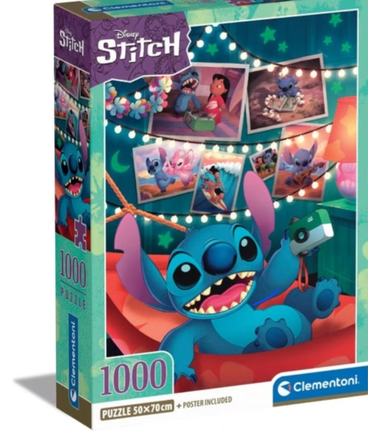 1000 Teile Puzzle Disney Compact - Disney Stitch