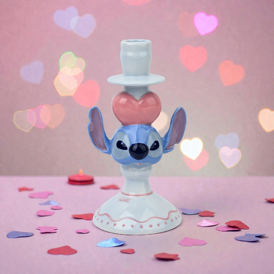 Stitch Kerzenhalter  10 cm