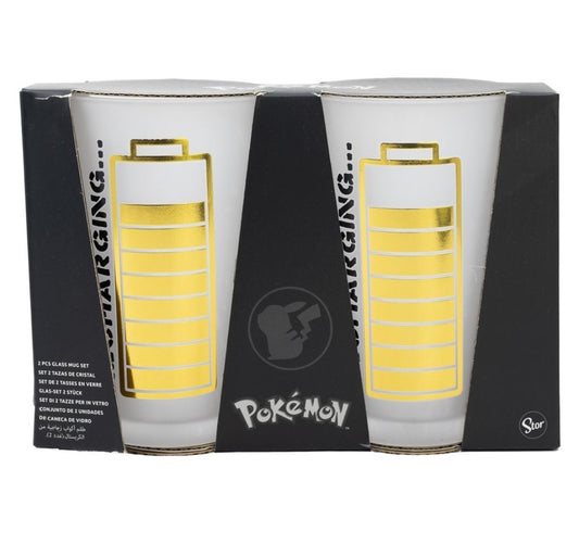 Pokemon Thunderstruck - 2 Stück Casual Gläser-Set - 490 Ml