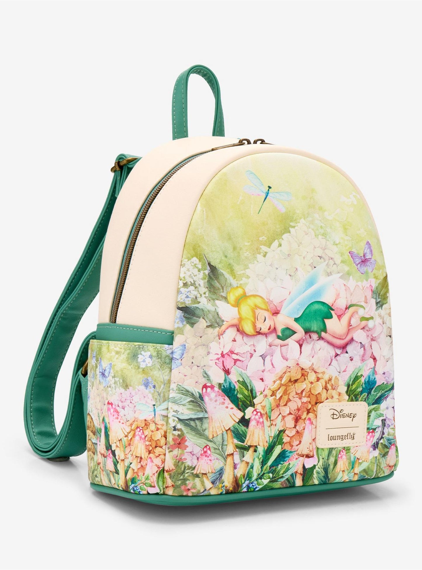 Loungefly Disney Peter Pan Tinker Bell Flowers Mini Backpack [Pre-Order]