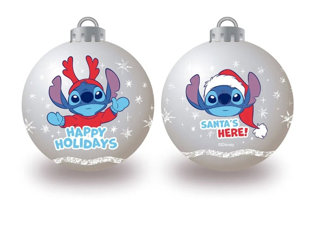 Disney Stitch Weihnachtskugeln 9 Stk. Silber