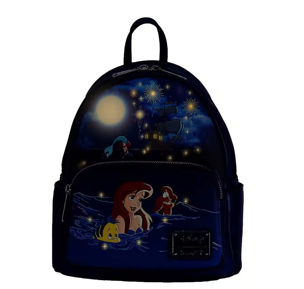 Loungefly by Disney Arielle Water Glow in the Dark