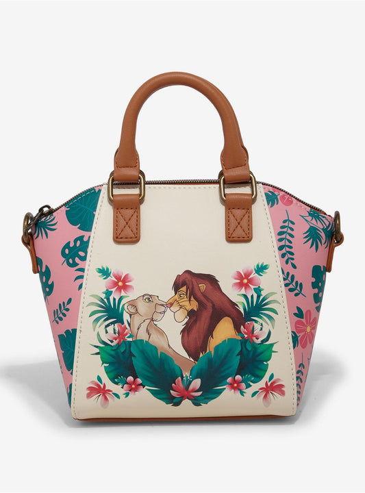 Loungefly Disney The Lion King Simba & Nala Tropical Mini  Bag [Pre-Order]