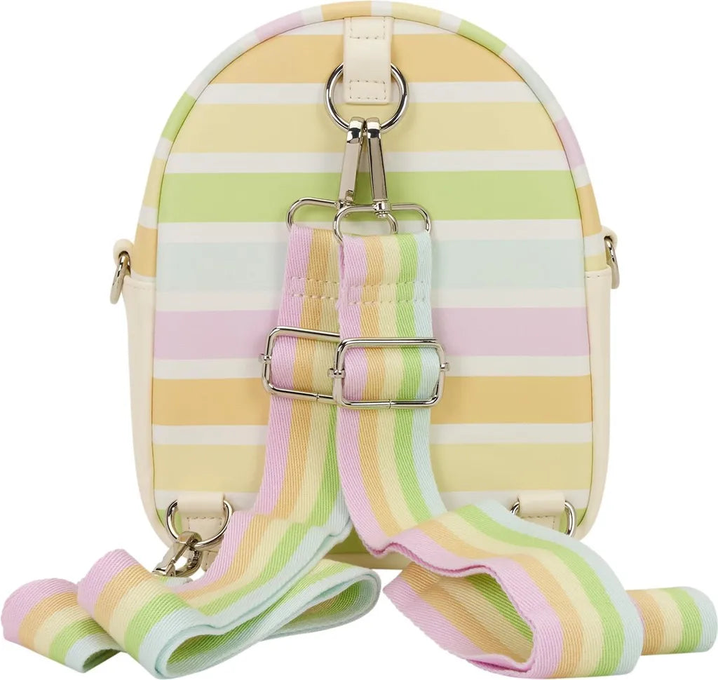Disney by Loungefly Umhängetasche „Mickey and Friends Rainbow Stripes“
