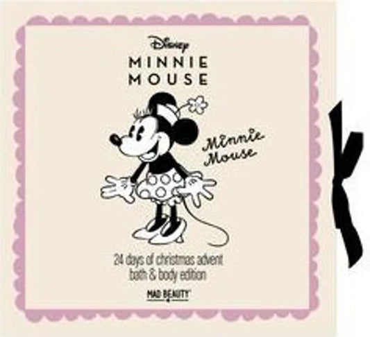 Adventskalender Minnie Mouse, 24 Beauty-Überraschungen, 37 x 37 x 4.5 cm, wiederverwendbare Box