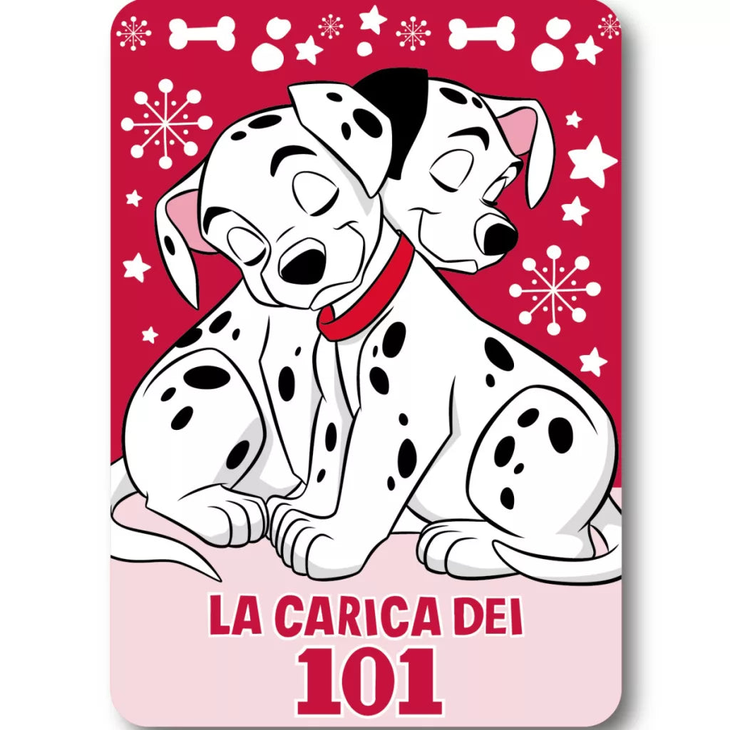 Disney 101 Dalmatiner Cuddle Spots Fleecedecke 100x140cm