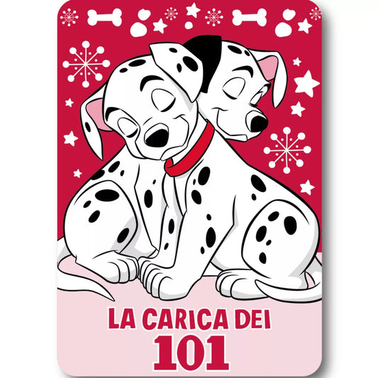 Disney 101 Dalmatiner Cuddle Spots Fleecedecke 100x140cm