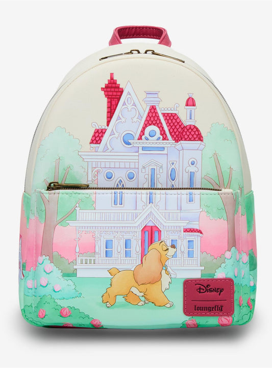 Loungefly Lady and Tramp Mini Backpack [Pre-Order]
