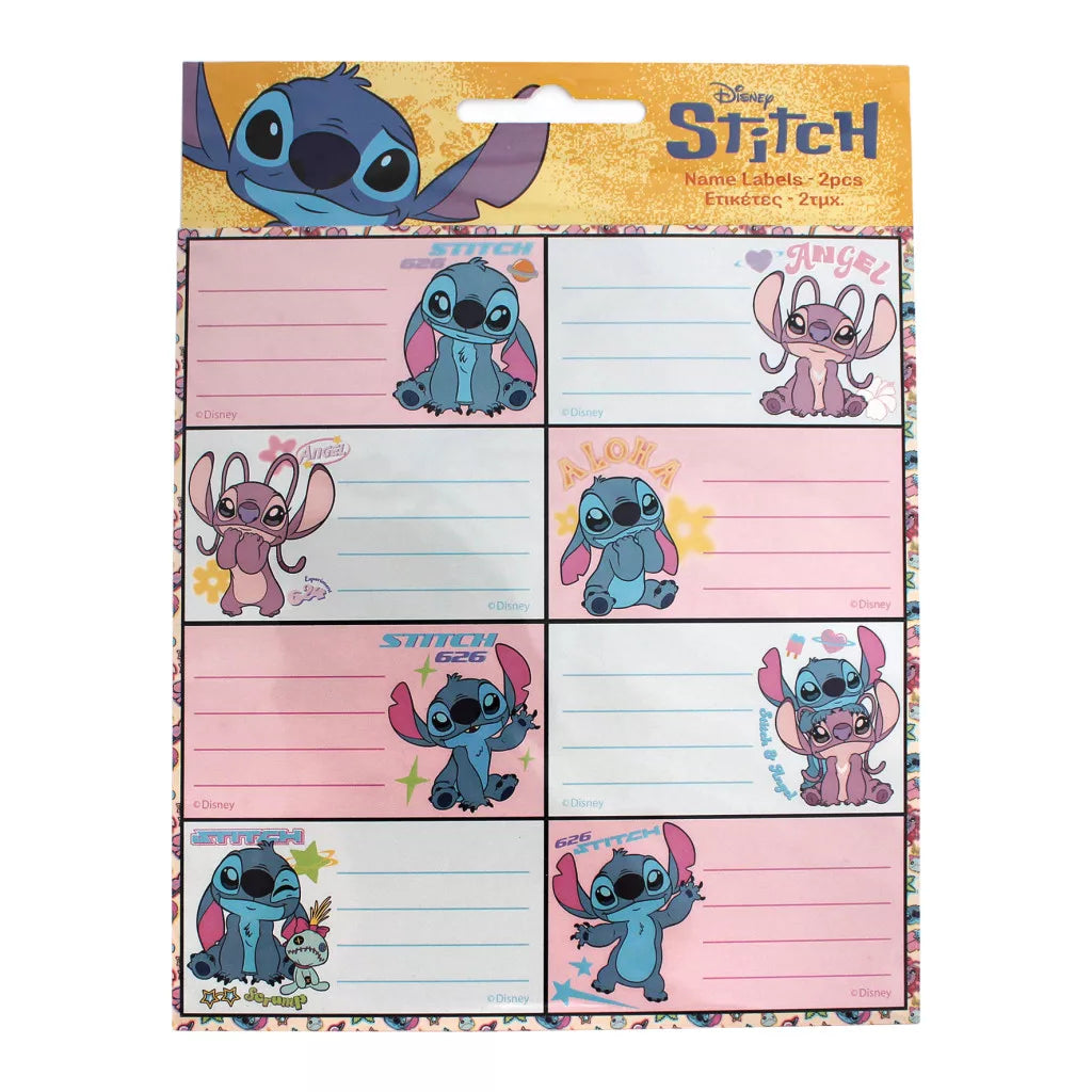 Disney Lilo und Stitch Universe Notizbuchetiketten