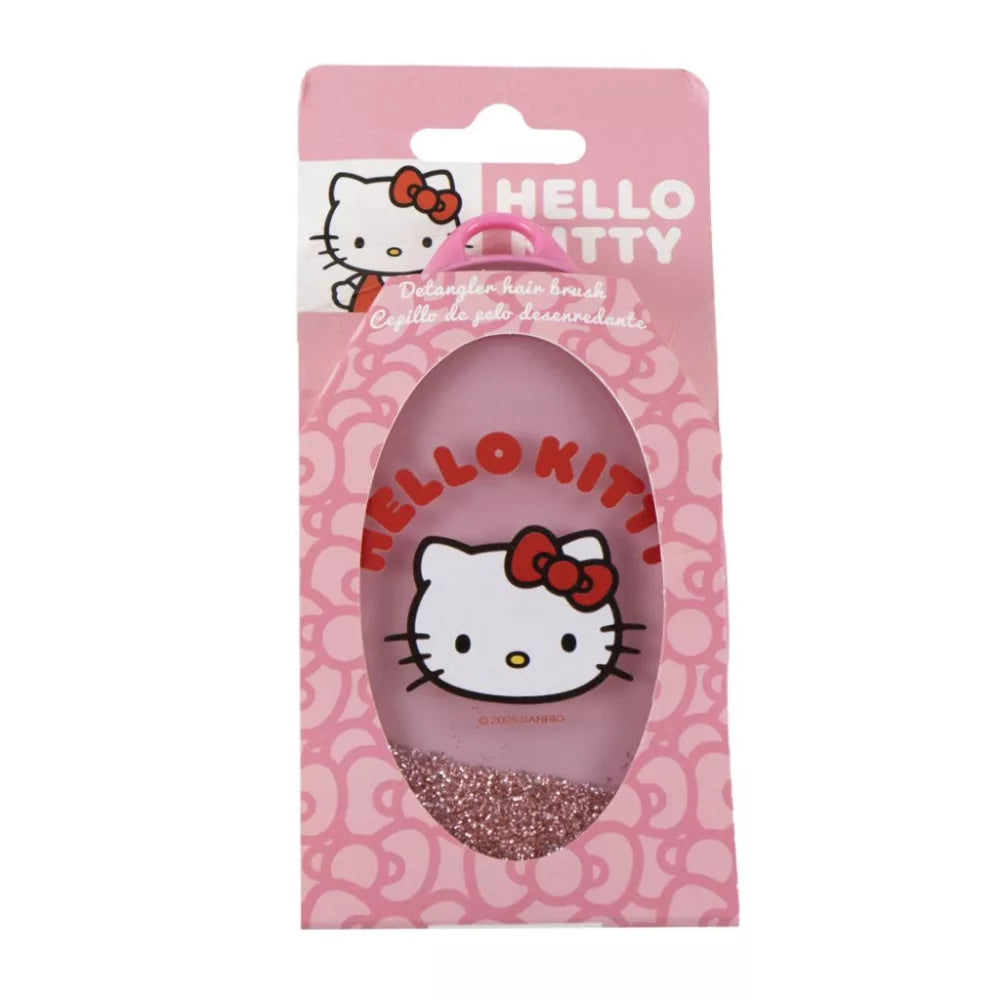 Hello Kitty Pink glitzer Haarbürste 13 cm