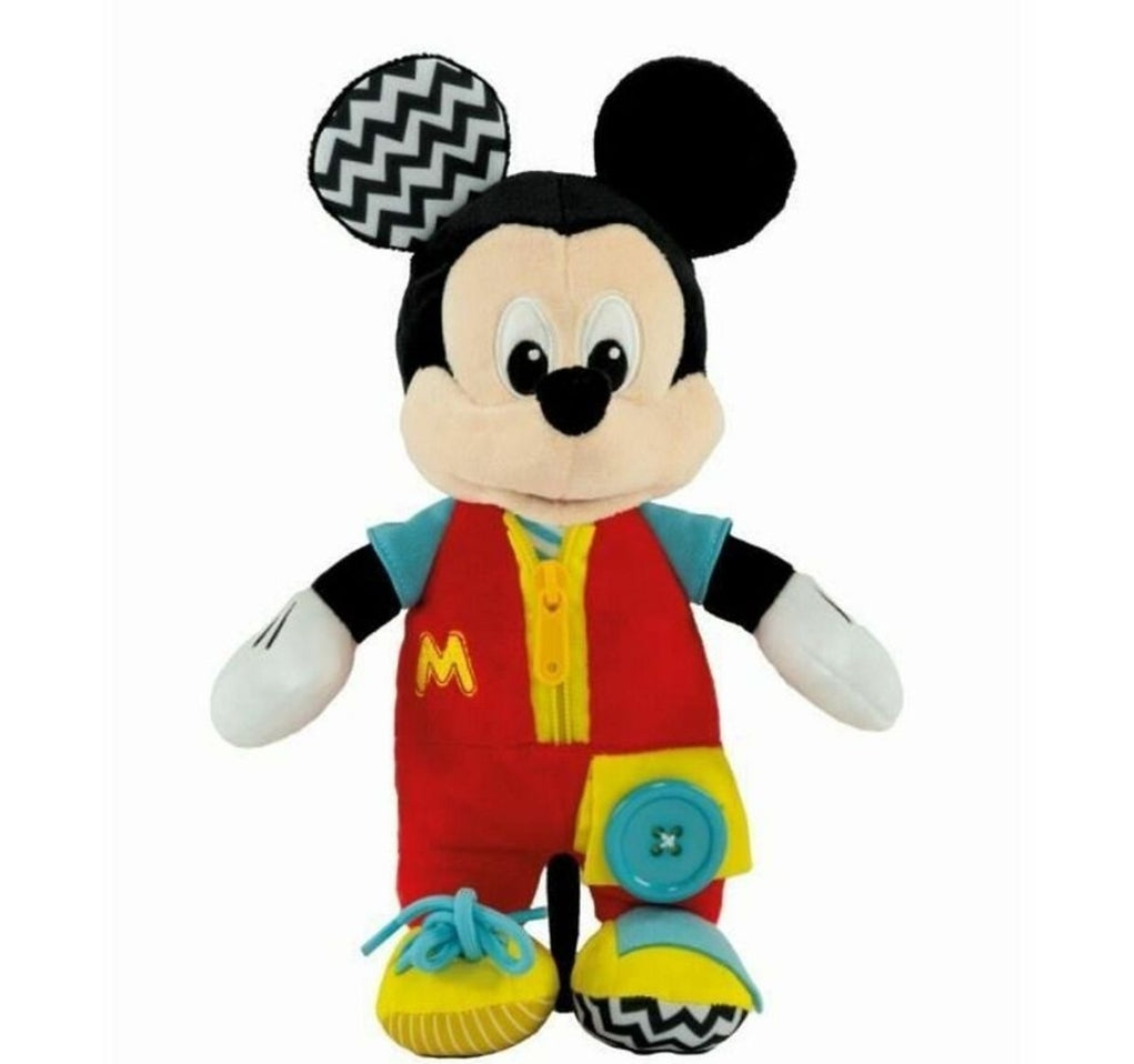 Clementoni 17859 - Disney Baby - Mickey Mouse - Dress me up Plüschfigur