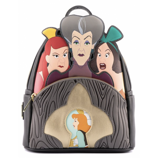 Loungefly Disney Cinderella The Tremaines Villains backpack 26cm
