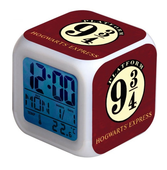 LED Wecker (digital - leuchtend) Harry Potter 037 Harry Potter Mehrfarbig