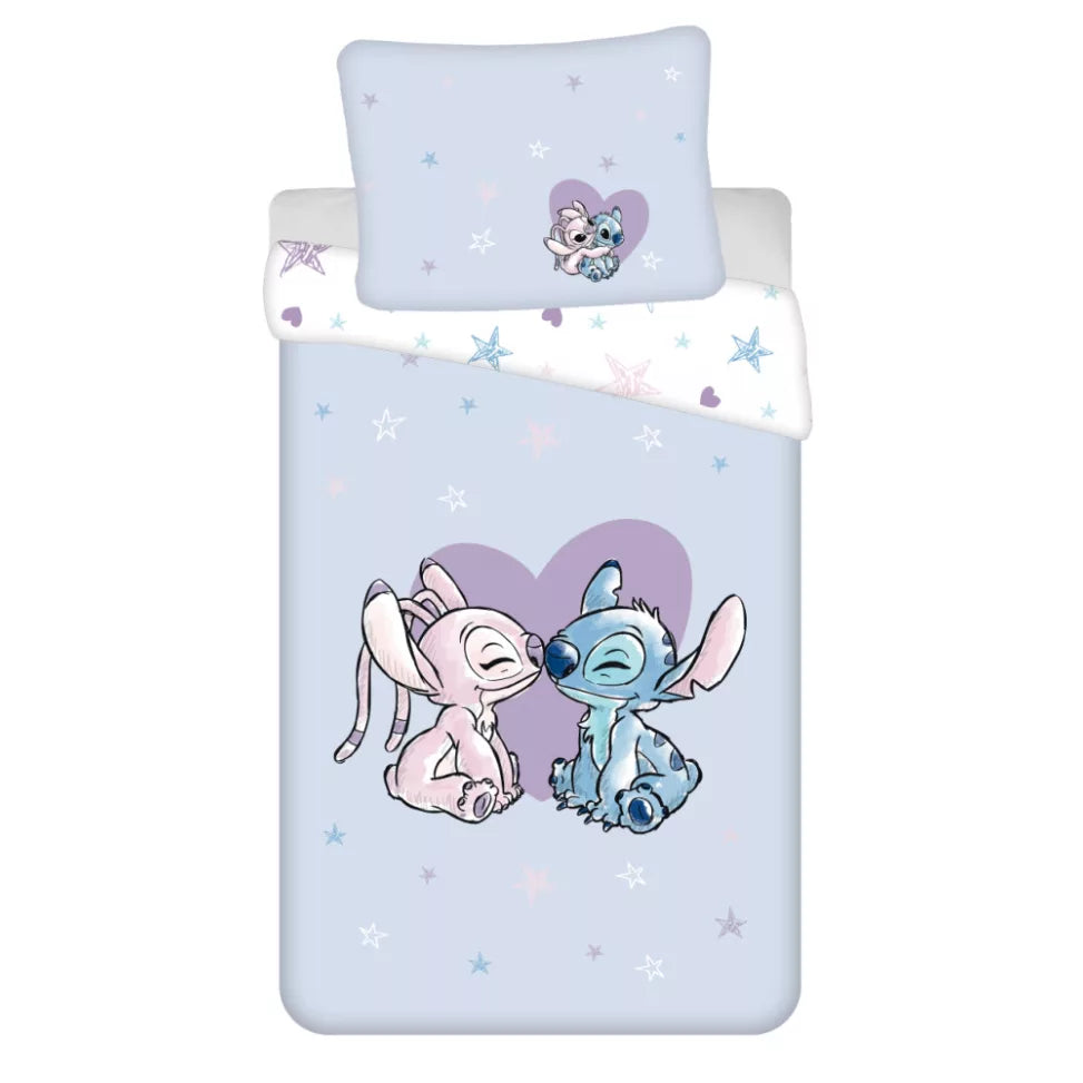 Disney Lilo und Stitch Heart Bettwäsche 140×200cm, 70×90 cm