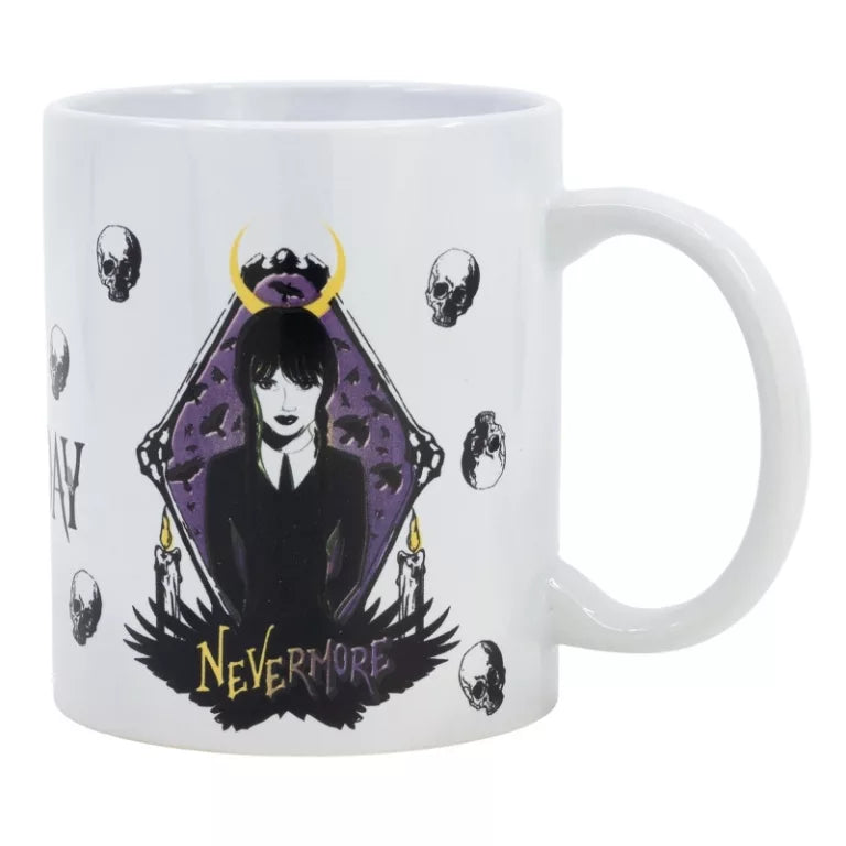 Wednesday Nevermore Porzellantasse 325 ml (11 oz) in Geschenkbox