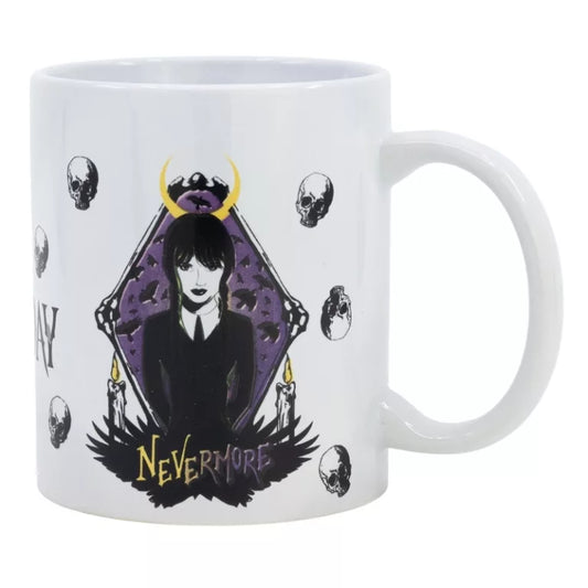 Wednesday Nevermore Porzellantasse 325 ml (11 oz) in Geschenkbox