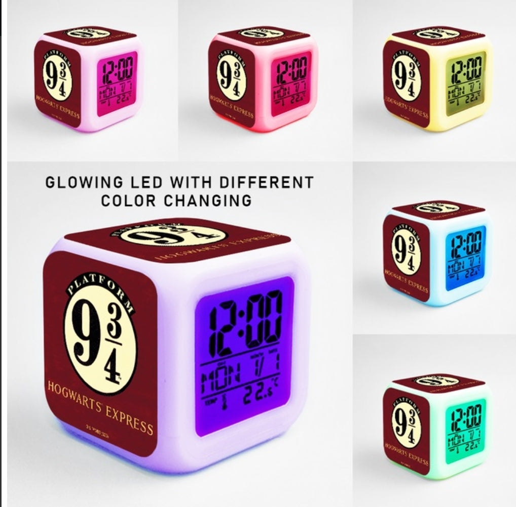 LED Wecker (digital - leuchtend) Harry Potter 037 Harry Potter Mehrfarbig