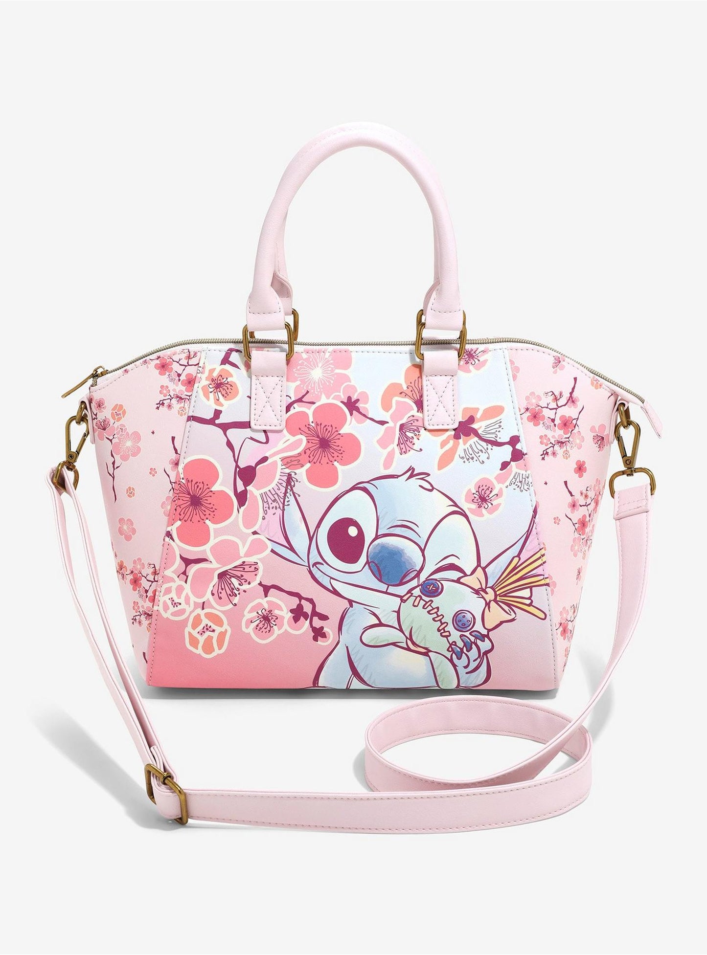 Loungefly Disney Stitch Cherry Blossoms Mini  Bag[Pre-Order]