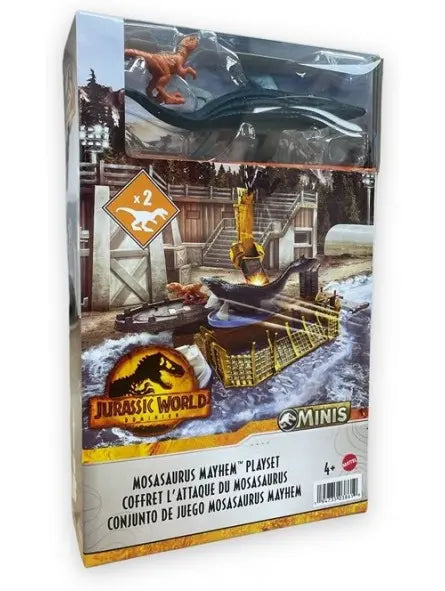 Jurassic World Minis Playset Mosasaurus Mayhem