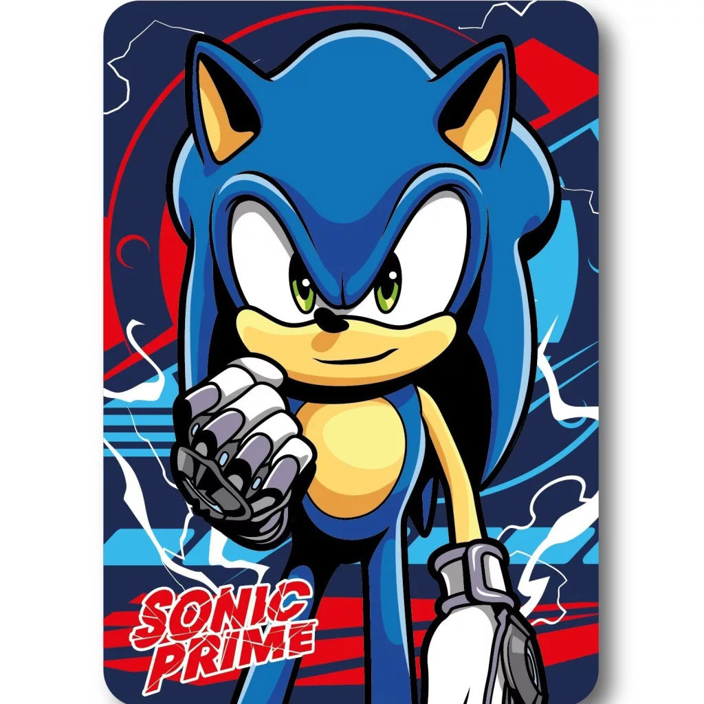 Sonic der Igel Energy Throw Fleecedecke 100x140cm