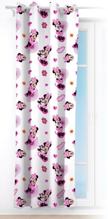 Disney Minnie Maus Vorhang 2 Stk. 140 x 245 cm