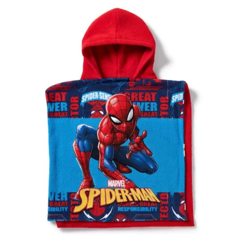 Spiderman Spider Sense Strandhandtuch Poncho 50x100 cm
