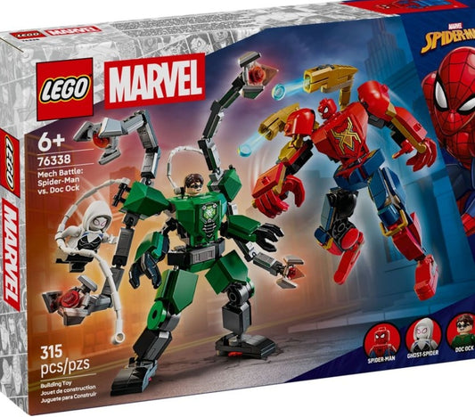 LEGO® Marvel Super Heroes™ - Mech-Duell: Spider-Man vs. Doc Ock (315 Teile)
