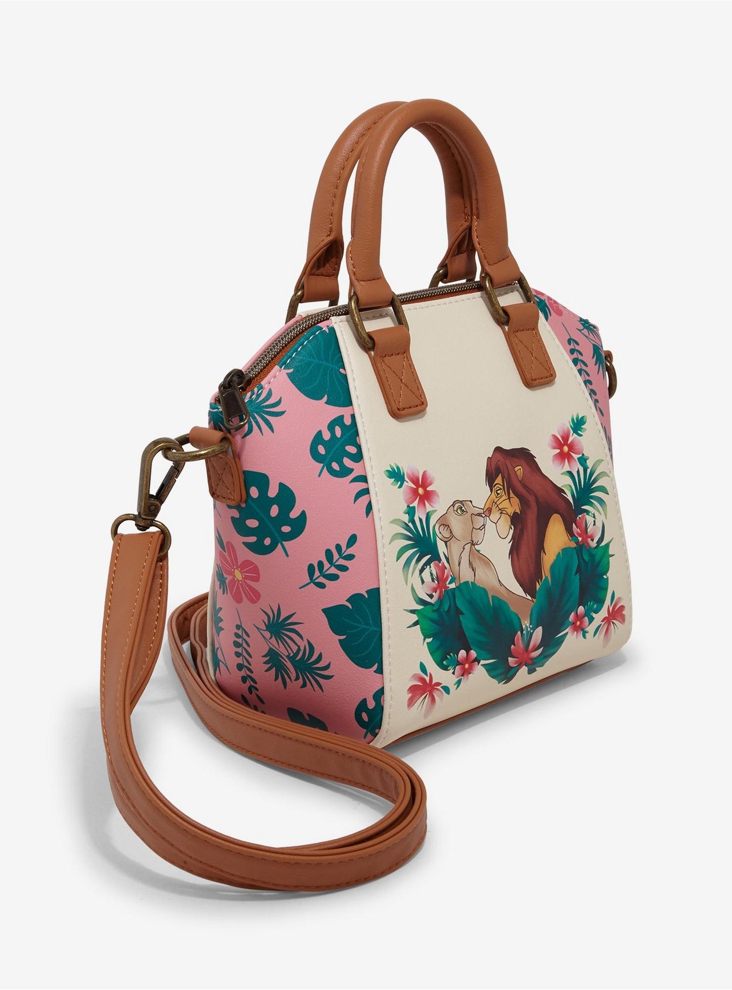 Loungefly Disney The Lion King Simba & Nala Tropical Mini  Bag [Pre-Order]
