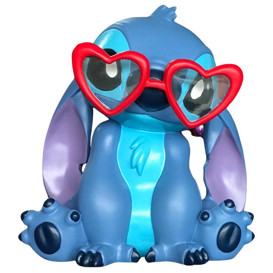 Stitch 3D Gartenfigur 20 cm mit Brille