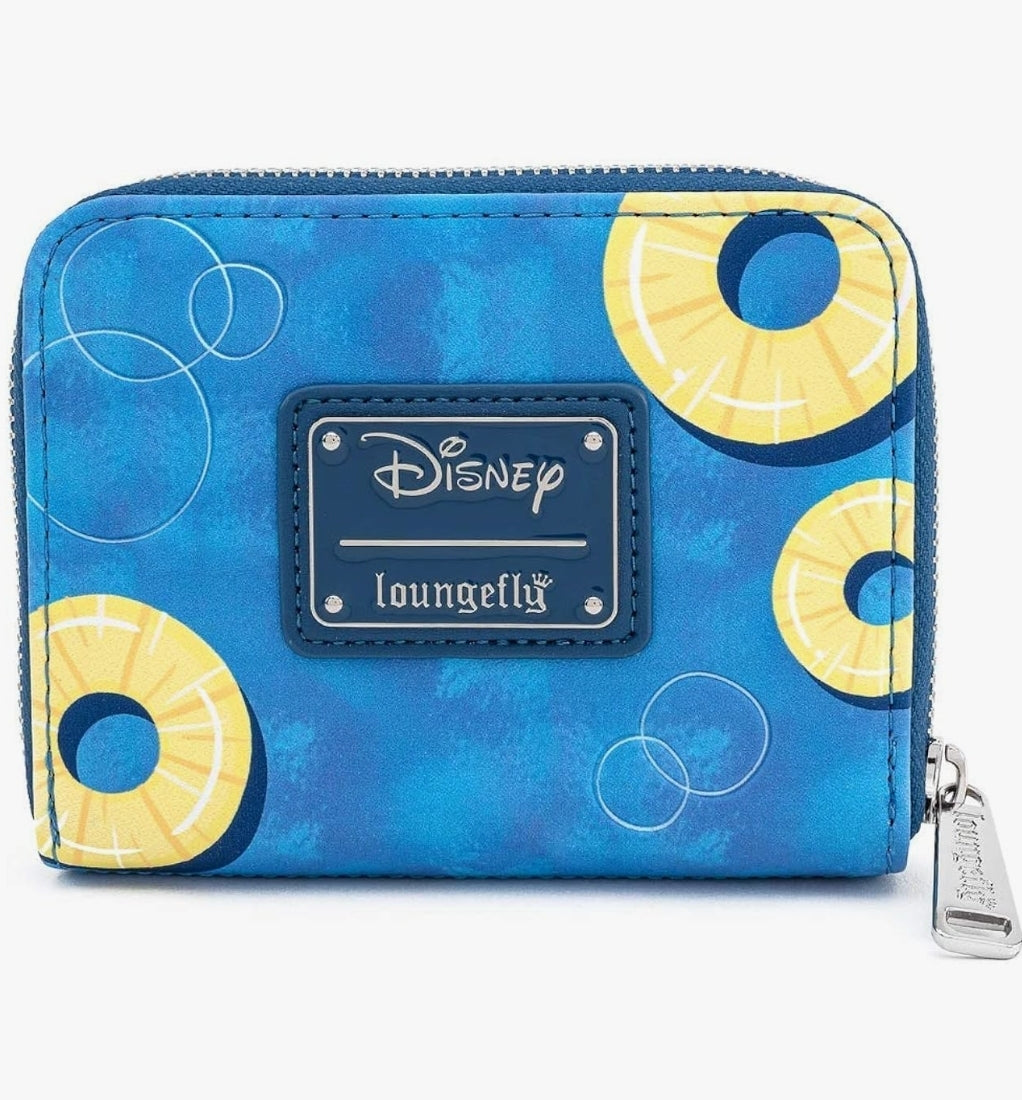 Loungefly Disney Lilo and Stitch Pineapple Floaty Scrump Wallet